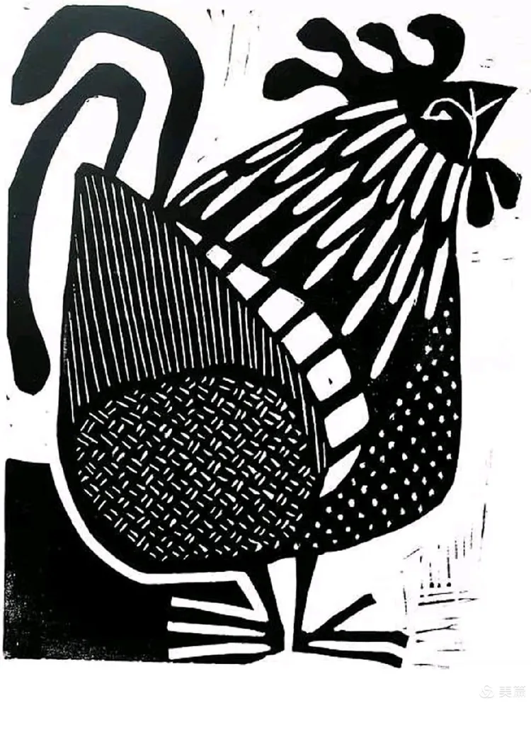 创意美术版画素材